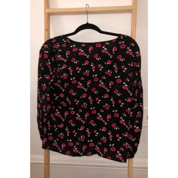 2 tillys forever 21 Longsleeve Floral Tops - Picture 4 of 4
